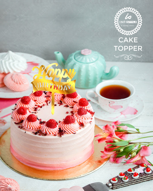 Acrylic Birthday Cake Toppers