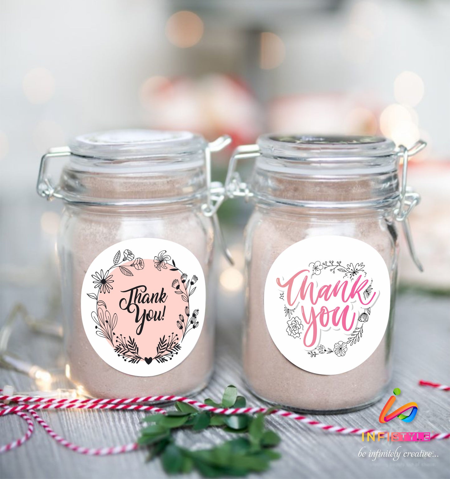 Thank You Stickers Labels