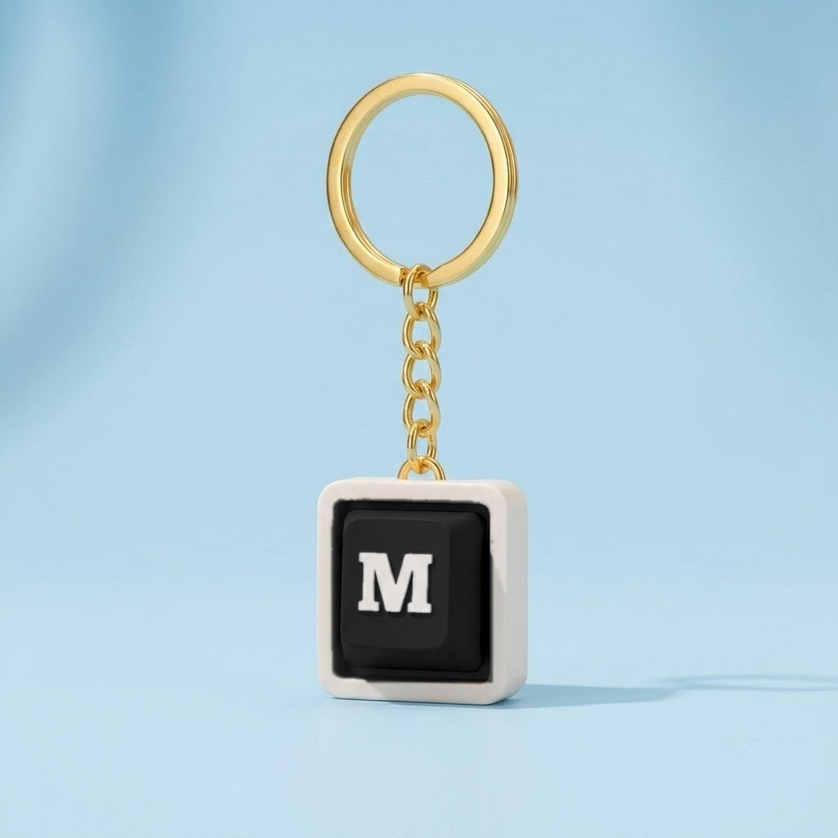 Personalized Keyboard Clicker Custom Alphabet Fidget Letters Keychain
