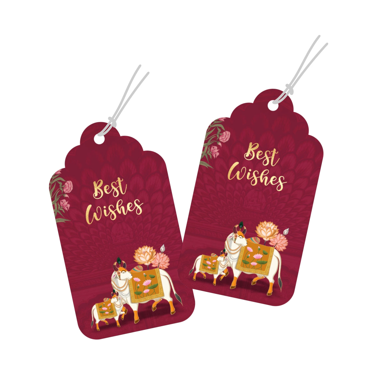 Best Wishes Gift Tags Pichwai Tag
