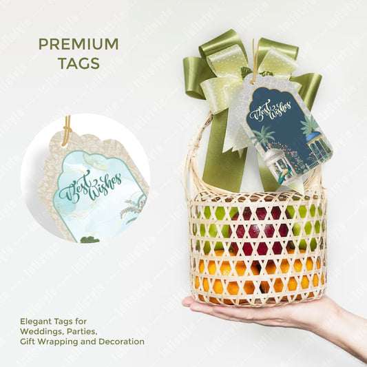 Best Wishes Tags Wedding Gift Tags