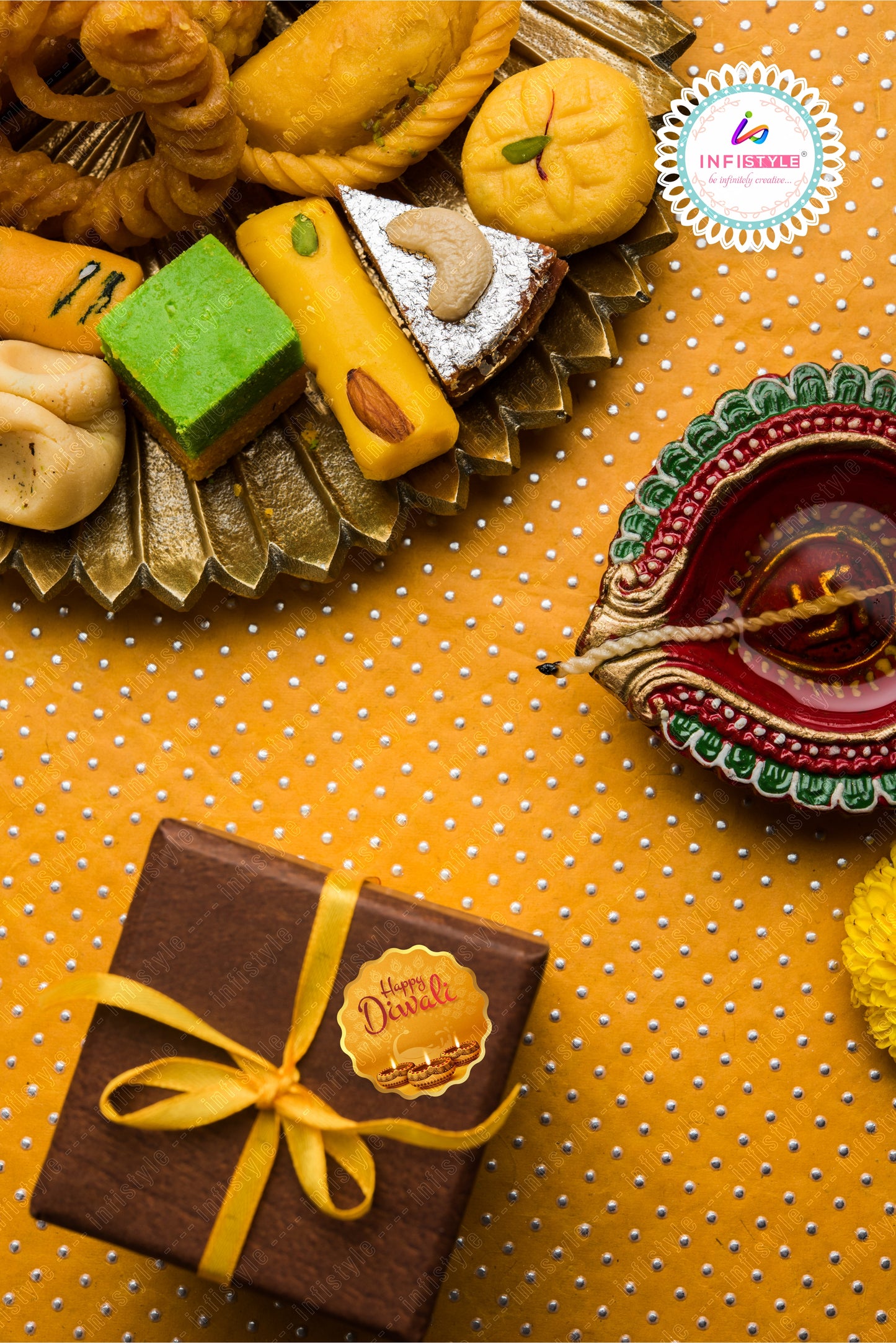 Happy Diwali Stickers for Festive Gifting