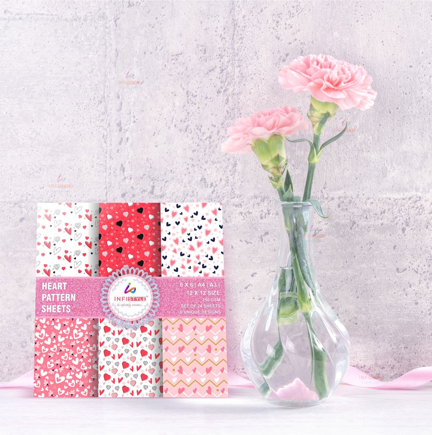 Scrapbooking Craft Paper Pack of 24