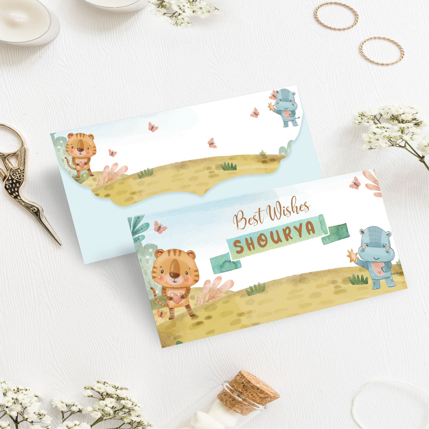 Custom Kids Gift Envelope for Gifting