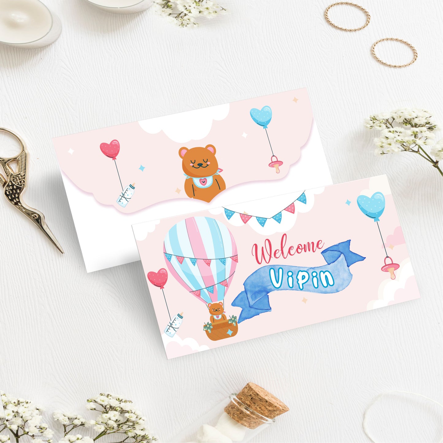 Custom Kids Gift Envelope for Gifting