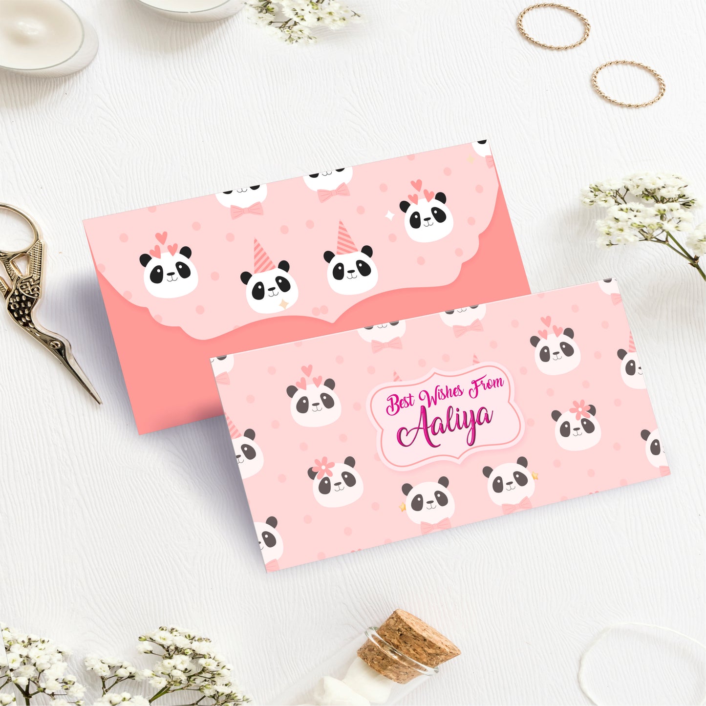 Custom Kids Gift Envelope for Gifting