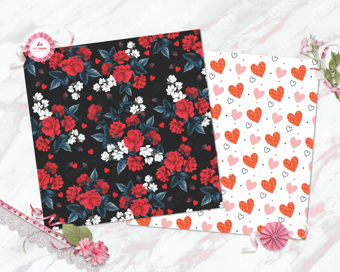 Valentine Craft Paper Pack 250 GSM