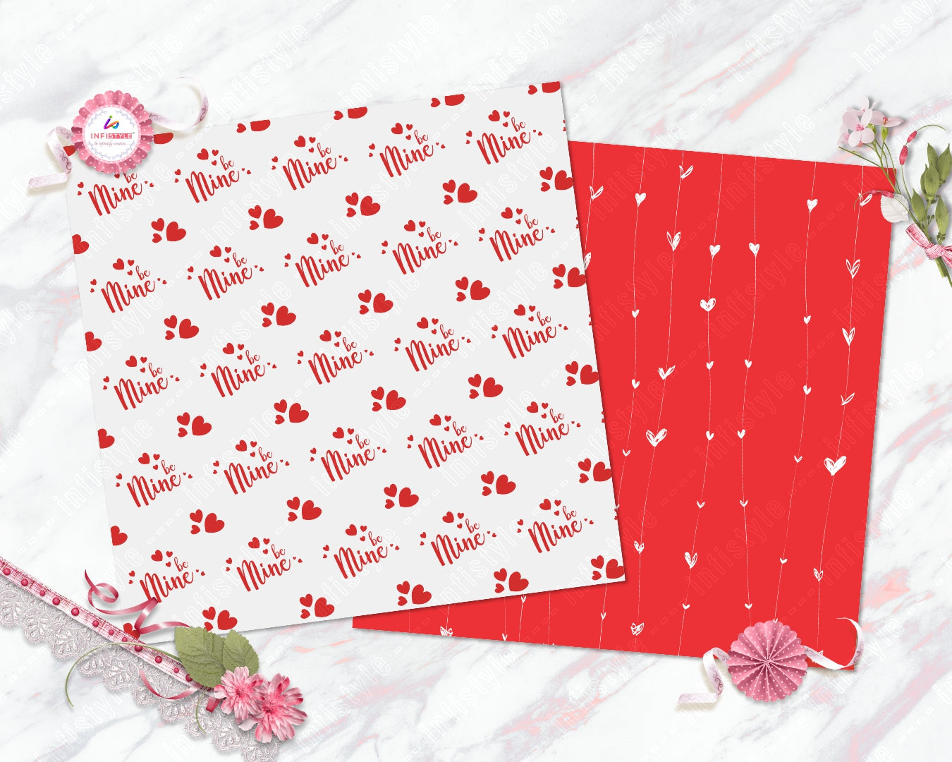 Valentine Craft Paper Pack 250 GSM