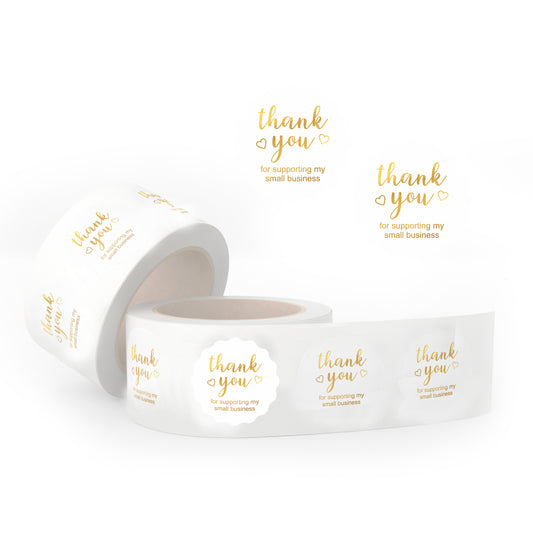 Thank You Stickers For Small Business