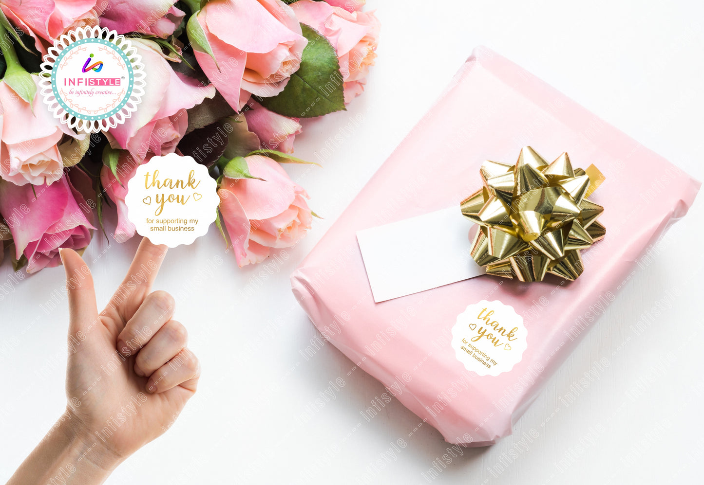 Thank You Stickers For Small Business