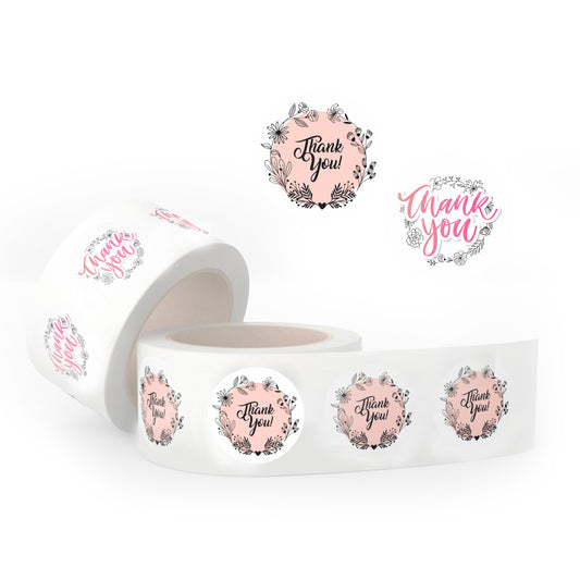 Thank You Stickers Labels