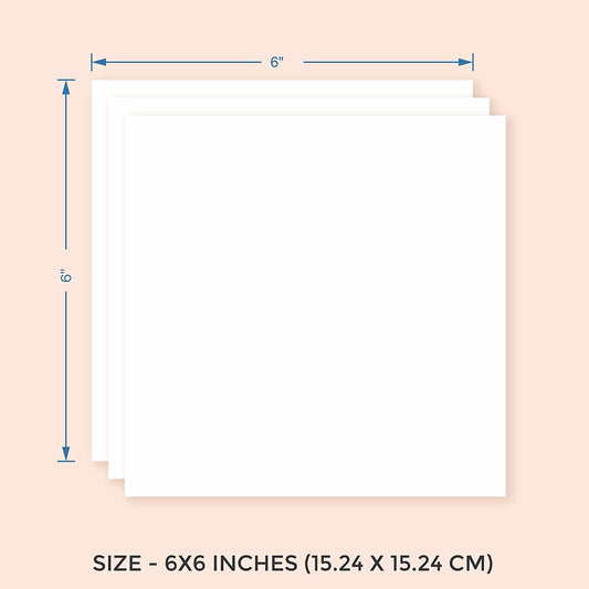 White Craft Cardstock for Scrapbooking