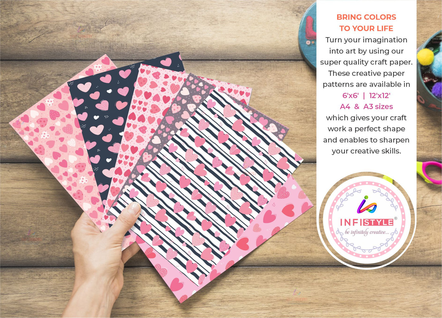 Creative Scrapbook Paper Pack of 24