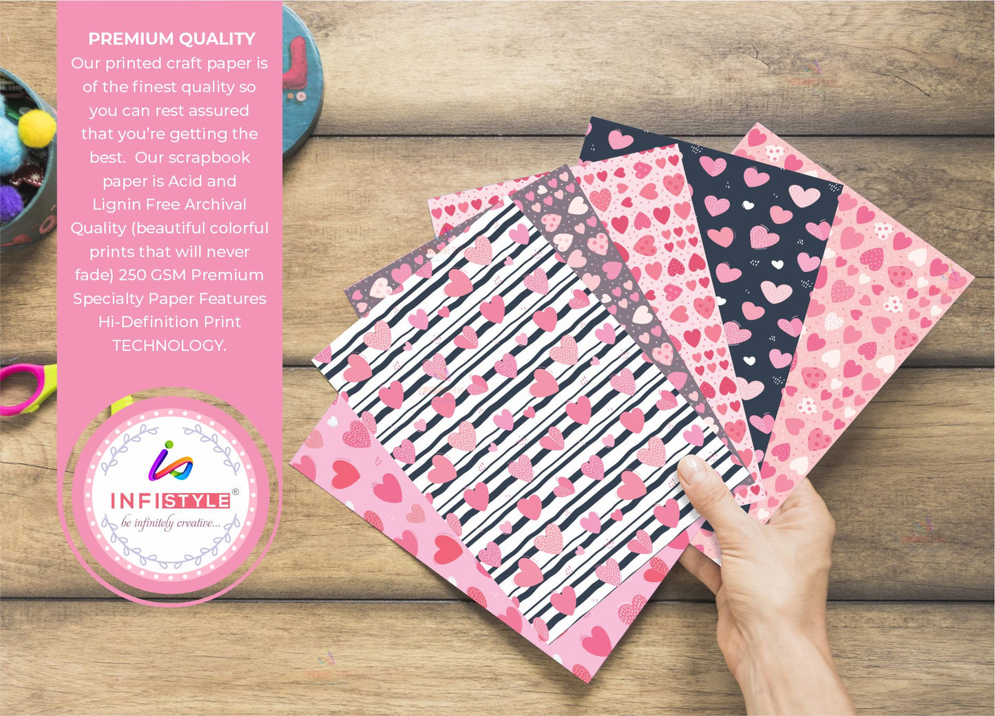 Creative Scrapbook Paper Pack of 24