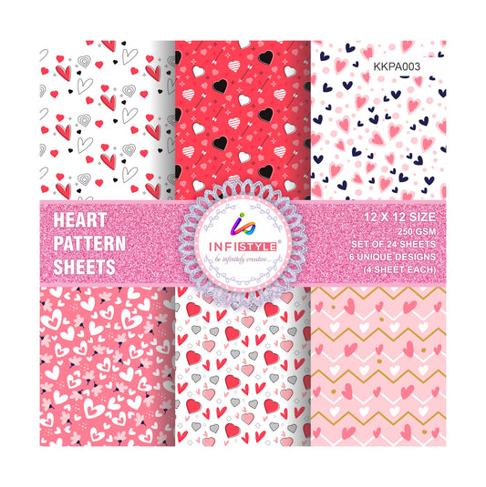 Scrapbooking Craft Paper Pack of 24