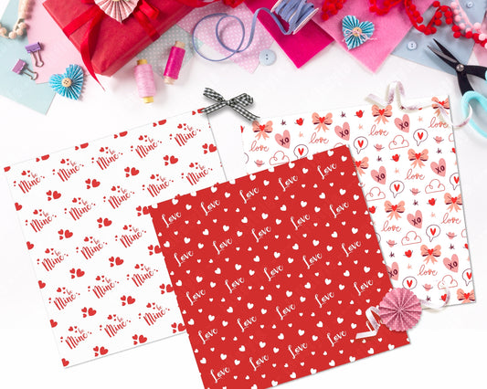 Valentine Craft Paper Pack 250 GSM