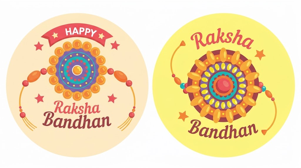 Rakhi Stickers Guide: Golden, Metal, Vinyl & Resin Types 2026