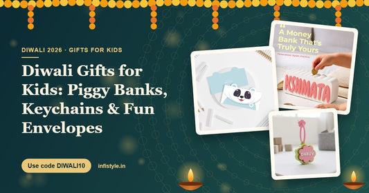 Diwali Gifts for Kids: Piggy Banks, Keychains & Fun Envelopes