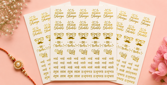 Best Golden Rakhi Resin Stickers for Gift Packaging in 2026