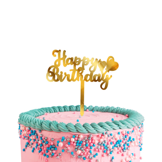 Acrylic Birthday Cake Toppers