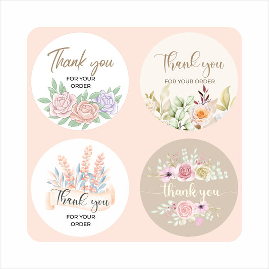 Thank you for your order Stickers