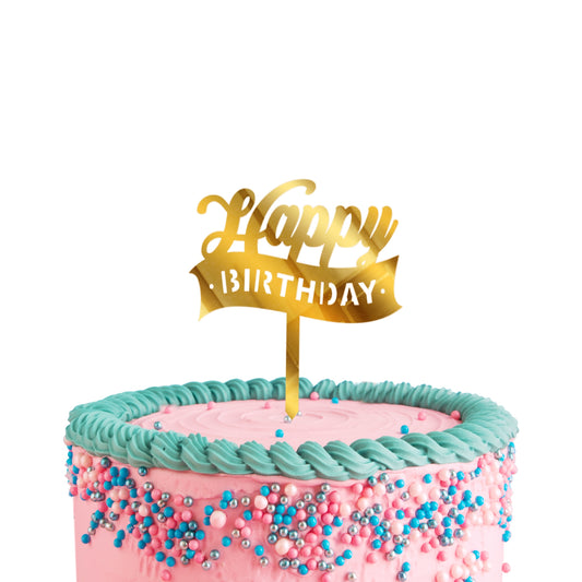 Acrylic Birthday Cake Toppers