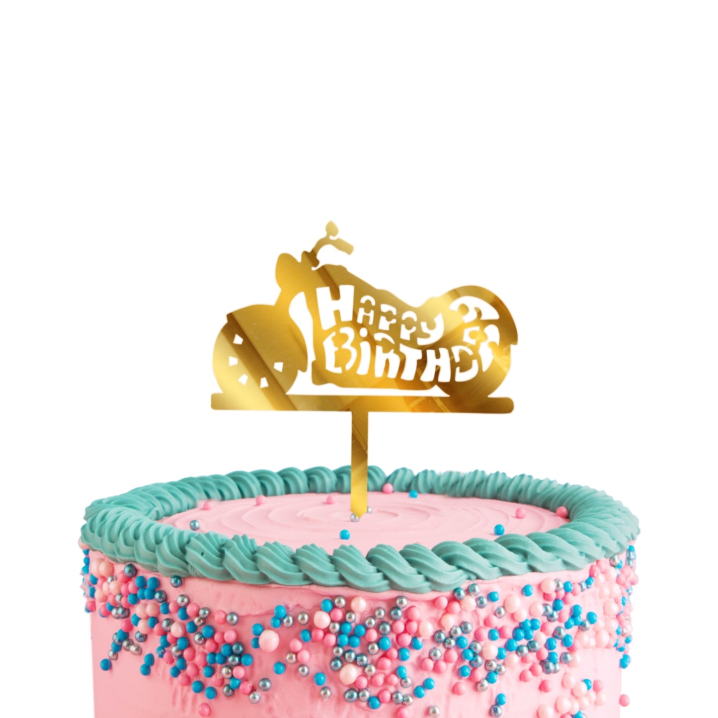 Happy Birthday Acrylic Cake Toppers
