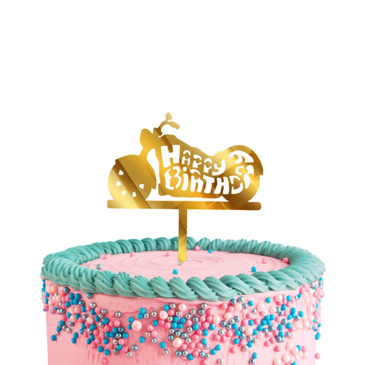 Happy Birthday Acrylic Cake Toppers