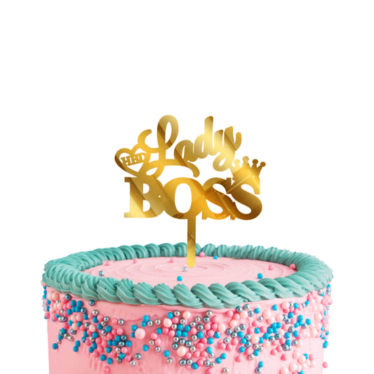 Happy Birthday Acrylic Cake Toppers