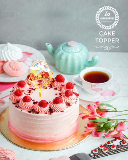 Acrylic Birthday Cake Toppers Unicorn