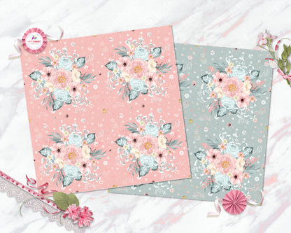 Pastel Paper Pattern Pack of 24 Sheet