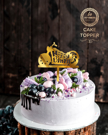 Happy Birthday Acrylic Cake Toppers
