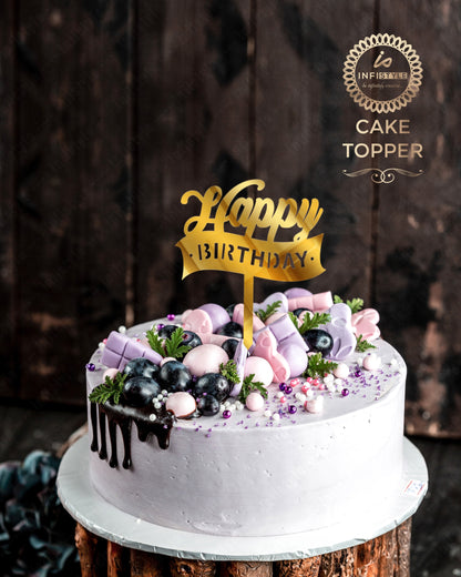Acrylic Birthday Cake Toppers