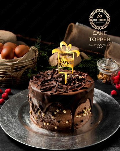 Happy Birthday Acrylic Cake Toppers