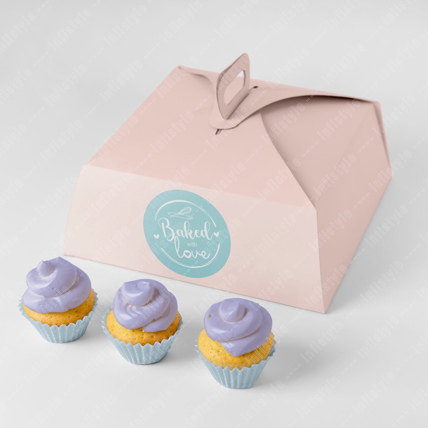 Baked with love Sticker