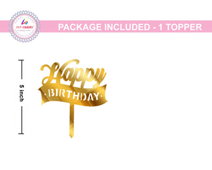Acrylic Birthday Cake Toppers