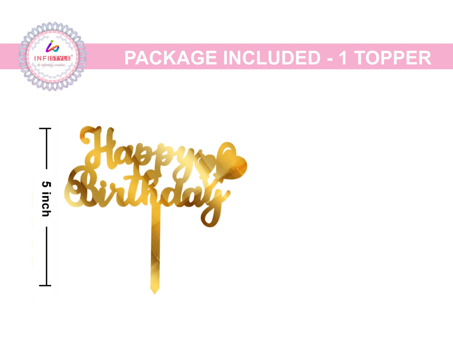 Acrylic Birthday Cake Toppers