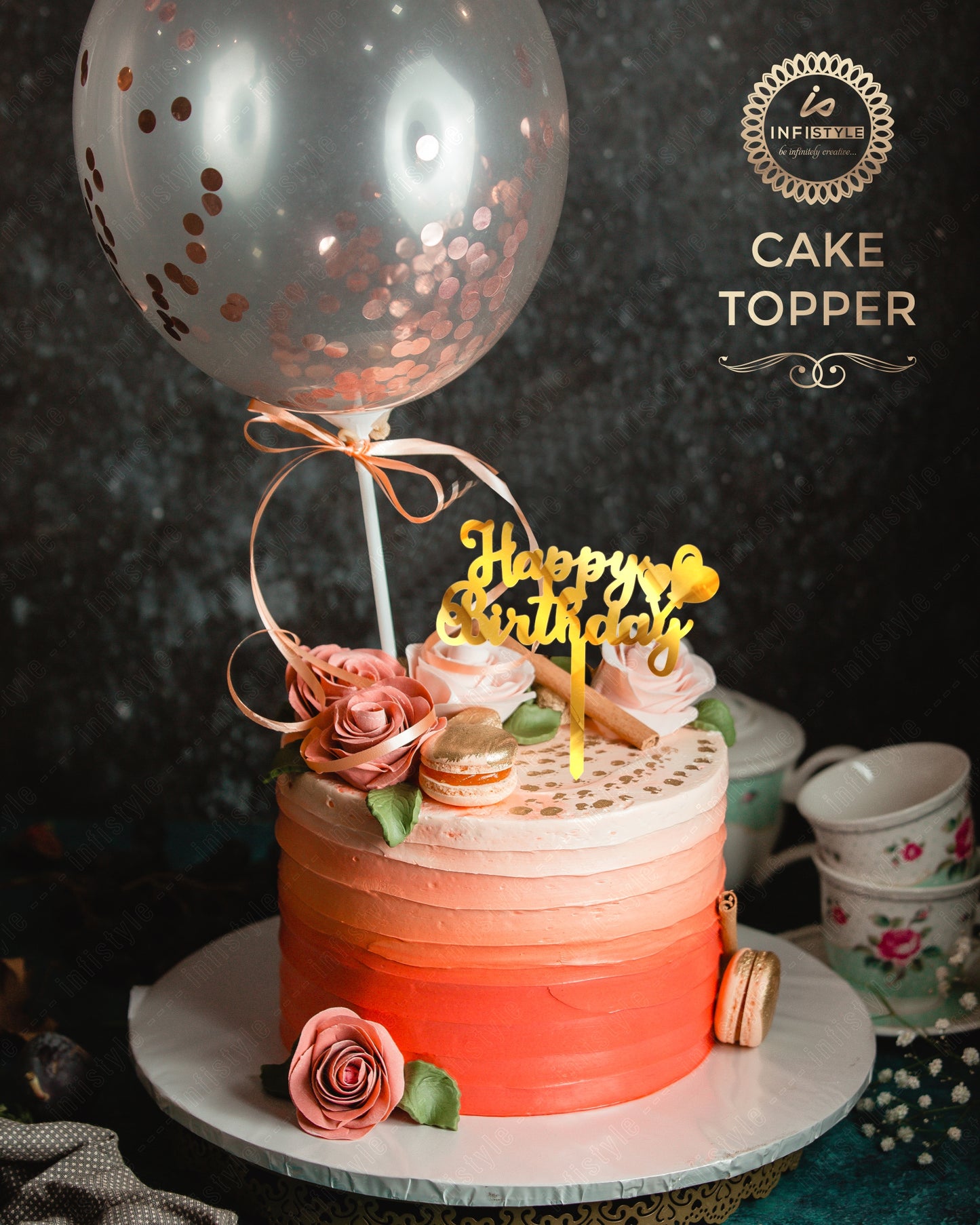 Acrylic Birthday Cake Toppers