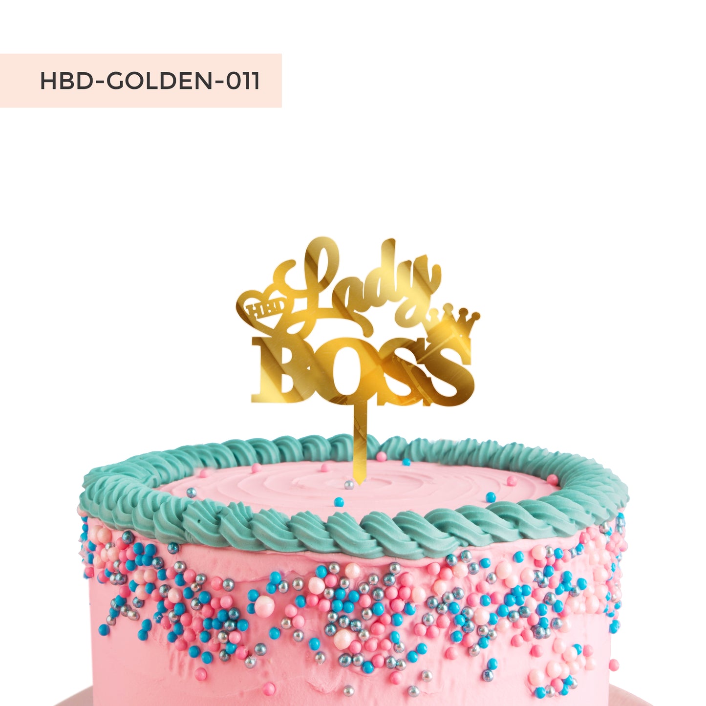 Happy Birthday Acrylic Cake Toppers