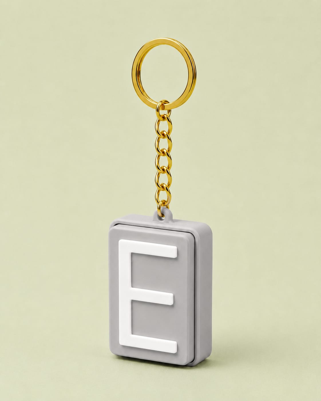 Personalised Clicker Letter Keychain Fidget Alphabet Keyring