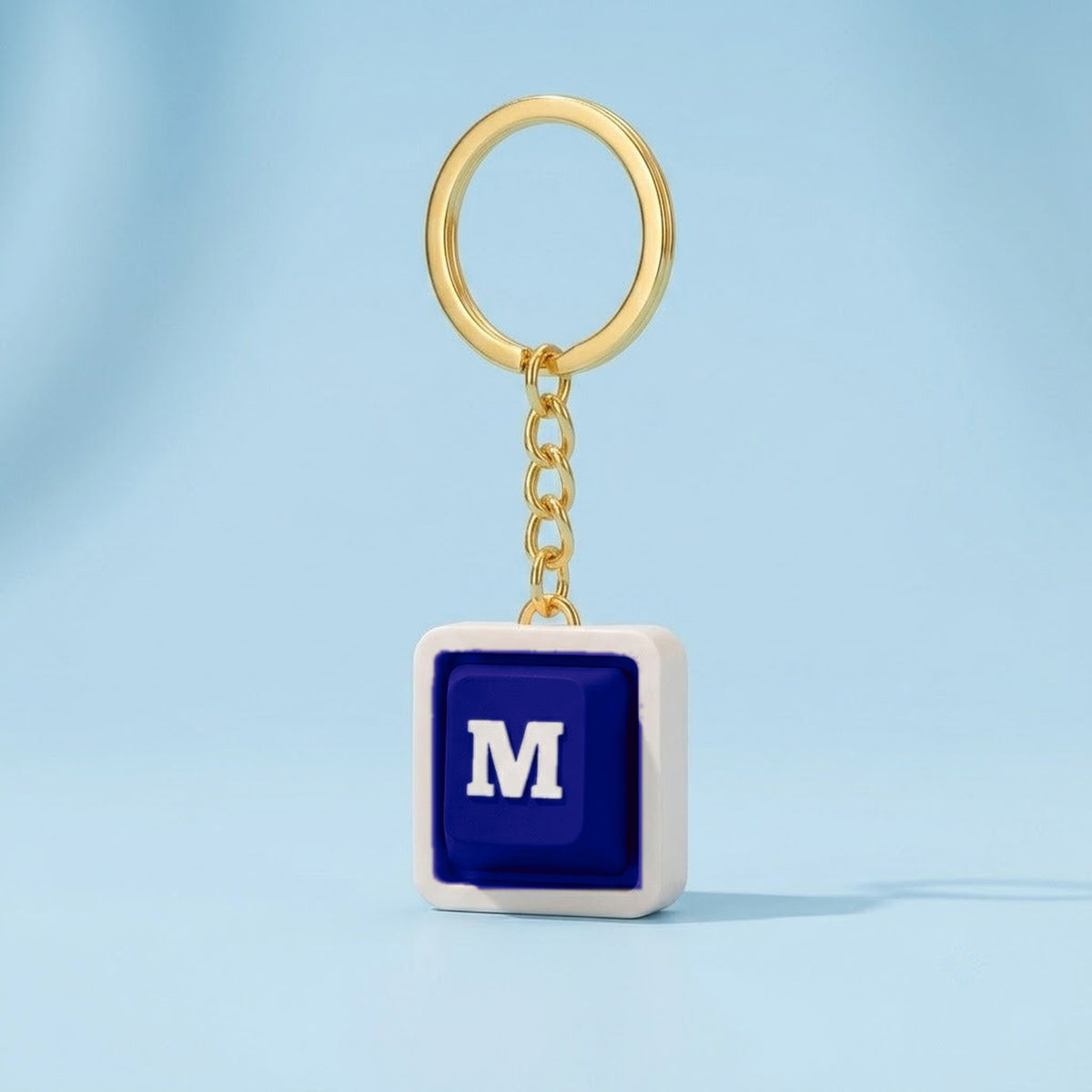 Personalized Keyboard Clicker Custom Alphabet Fidget Letters Keychain