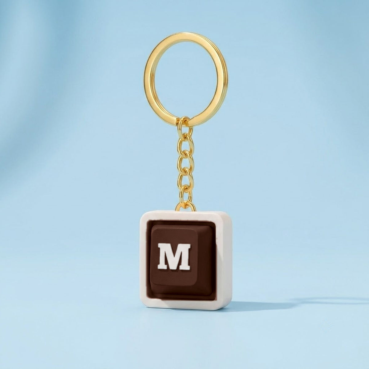 Personalized Keyboard Clicker Custom Alphabet Fidget Letters Keychain