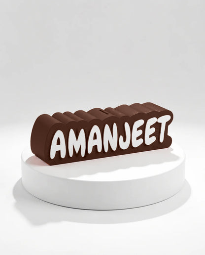 Personalised Name Piggy Bank | Custom 3D Printed Money Box for Kids & Gifting