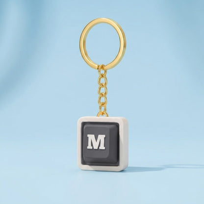 Personalized Keyboard Clicker Custom Alphabet Fidget Letters Keychain