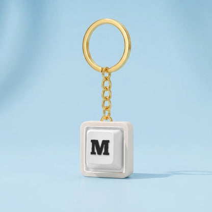 Personalized Keyboard Clicker Custom Alphabet Fidget Letters Keychain
