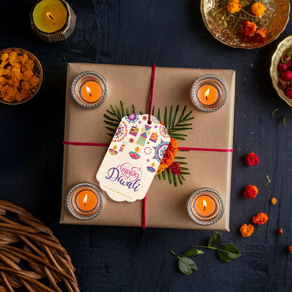 Happy Diwali Gift Tags Hamper Tag