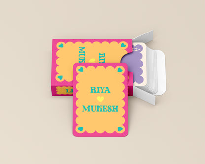 PERSONALISED PLAYING CARDS