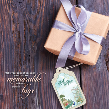 Best Wishes Tags Wedding Gift Tags