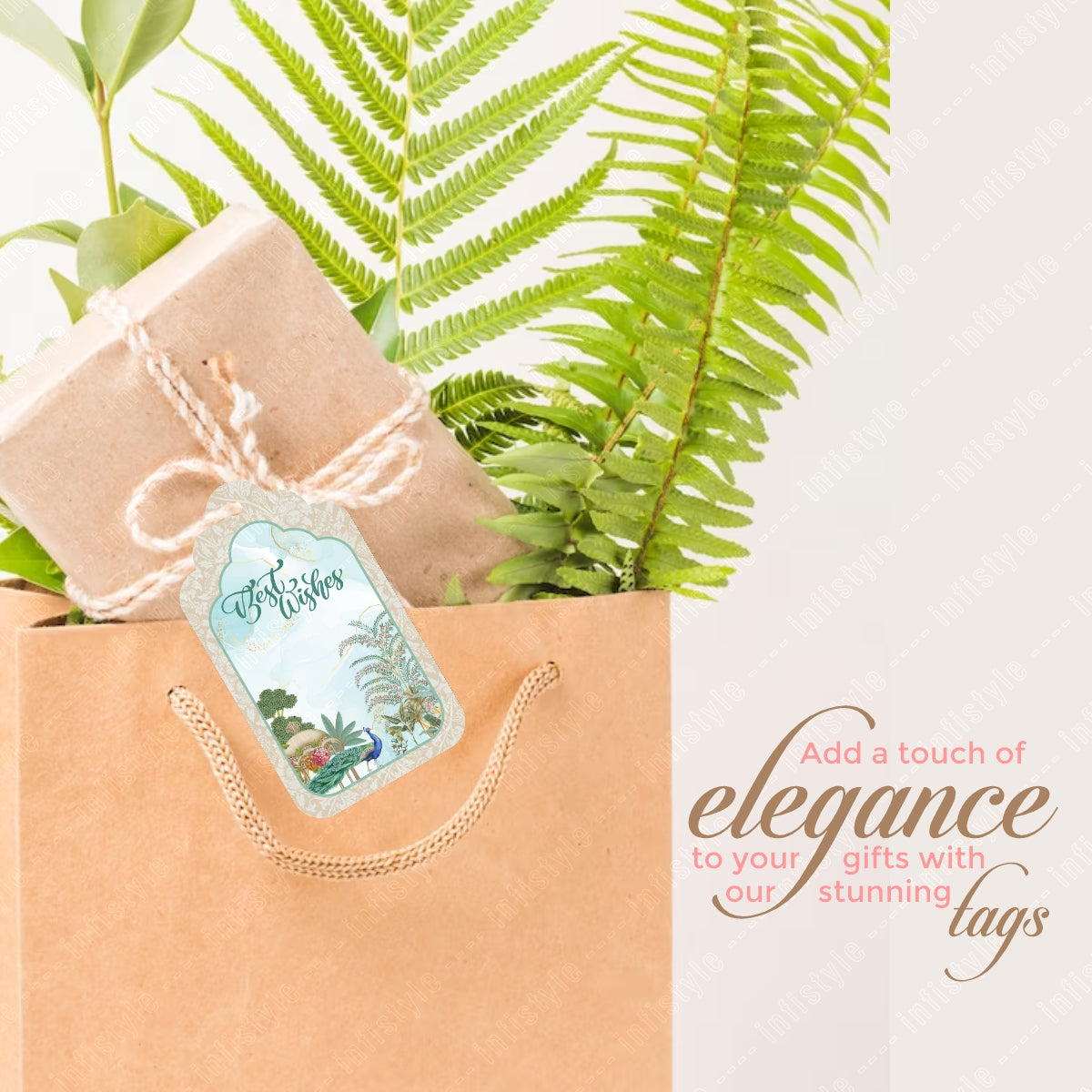 Best Wishes Tags Wedding Gift Tags