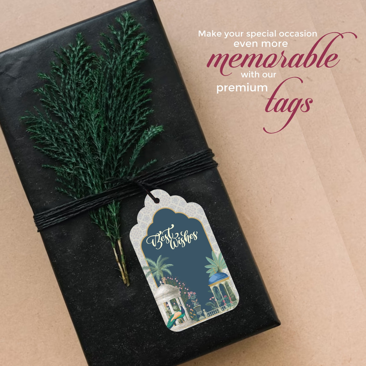 Best Wishes Tags Wedding Gift Tags
